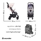 Easywalker, Buggy XS, wózek spacerowy, Monaco Apero