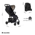 Easywalker, Buggy XS, wózek spacerowy, Night Black