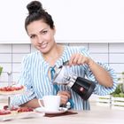 Eldom, Kaffe, kawiarka, czarna, 480W, KA50