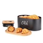 Elitehoff, chlebak z zestawem pojemników i maselniczką