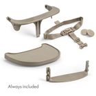 Elodie Details, Grace, krzesełko do karmienia, tender taupe