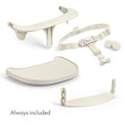 Elodie Details, Grace, krzesełko do karmienia, vanilla white