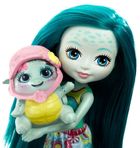 Enchantimals, Taylee Turtle i rower dla dwojga, lalka z akcesoriami
