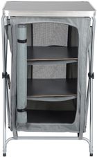 Enero Camp, szafa turystyczna z 3 półkami, składana, 60-51-98 cm