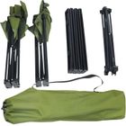 Enero Camp, zestaw turystyczny, składany, 3w1, stolik i 2 krzesła, zielony