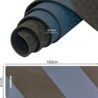 Enero Fit, mata do jogi i fitness, tpe antypoślizgowa, czarno-niebieska