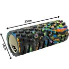 Enero Fit, wałek roller do ćwiczeń, camouflage, 14-33 cm