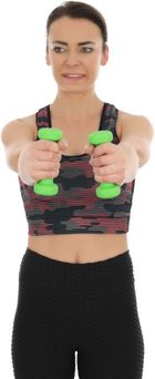 Enero Fit, zestaw hantli neoprenowych, 0,5 kg, 2 szt.