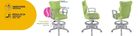 Entelo, Norm, krzesło biurowe z podnóżkiem i podłokietnikami, wzrost 159-188 cm, zielone