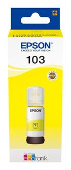 Epson, tusz do drukarki, C13T00S44A, oryginał 103, 65 ml, żółty