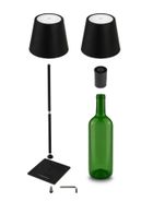 Esperanza, Miram, lampka biurkowa LED, czarna, ELD119K