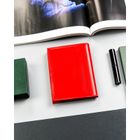 Etui na dokumenty, czerwone, skórzane, 4U Cavaldi