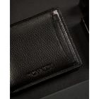 Etui na karty, czarne, skórzane, 4U Cavaldi