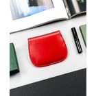 Etui na karty, czerwone, skórzane, 4U Cavaldi