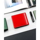 Etui na karty, czerwone, skórzane, 4U Cavaldi