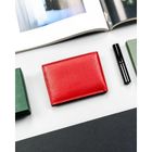 Etui na karty i dokumenty, czerwone, skórzane, 4U Cavaldi