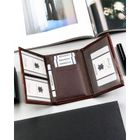 Etui na klucze, brązowe, skóra ekologiczna, 4u Cavaldi