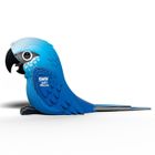 Eugy, układanka 3D, Papuga Ara Srebrzysta