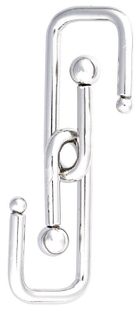 Eureka! Puzzle Mania, zestaw pomarańczowy, łamigłówki metalowe, 4 szt.