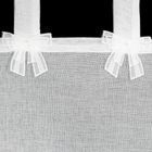 Eurofirany, firana gotowa, Alexandra, na szelkach, 150-30 cm, biały