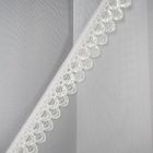 Eurofirany, firana gotowa, Caroline, na taśmie, 400-250 cm, biały