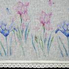 Eurofirany, firana zaciemniająca gotowa, Dolorez, na taśmie, 150-60 cm, biały