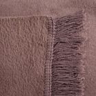 Eurofirany, koc akryl, 220-240 cm, pudrowy róż