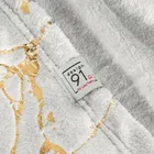 Eurofirany, koc d91 glamo, 150-200 cm, stalowy