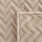 Eurofirany, koc d91 jodła, 200-220 cm, ciemnobeżowy