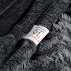 Eurofirany, koc d91 soft, 170-210 cm, stalowy