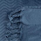 Eurofirany, koc Emma, 150-200 cm, granatowy