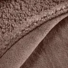 Eurofirany, koc, Tedy, 150-200 cm, jasnobrązowy