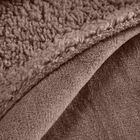 Eurofirany, koc, Tedy, 200-220 cm, jasnobrązowy