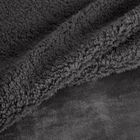 Eurofirany, koc Tedy, stalowy, 170-210 cm