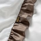 Eurofirany, komplet pościeli, Eliza, 160-200 cm, biały