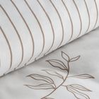 Eurofirany, komplet pościeli satynowej, Raya1, 140-200 cm, biały