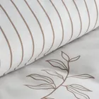 Eurofirany, komplet pościeli satynowej, Raya1, 220-200 cm, biały