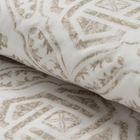 Eurofirany, komplet pościeli satynowej, Spring 100, 200-220 cm, ciemnobeżowy