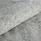 Eurofirany, komplet pościeli satynowej, Spring, 140-200 cm, biały