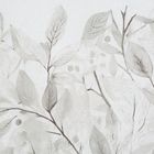 Eurofirany, komplet pościeli satynowej, Spring, 140-200 cm, srebrny