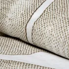 Eurofirany, komplet pościeli satynowej, spring, 160-200 cm, ciemnobeżowy