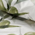 Eurofirany, komplet pościeli satynowej, spring, 220-200 cm, biały