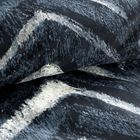 Eurofirany, komplet pościeli satynowej, Spring, 220-200 cm, ciemnogranatowy