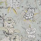 Eurofirany, komplet pościeli satynowej, Spring 72, 160-200 cm, jasnostalowy