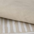 Eurofirany, komplet pościeli satynowej, Spring 80, 140-200 cm, beżowy