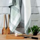 Eurofirany, komplet ręczników kuchennych Mona, 50-70 cm, grafitowy