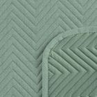 Eurofirany, narzuta len, 200-220 cm, zielony