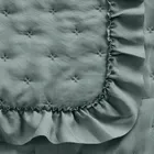 Eurofirany, narzuta, Libi, 220-240 cm, szałwiowy