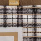 Eurofirany, obrus świąteczny, Angel, 85-85 cm, biały