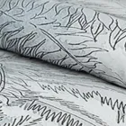 Eurofirany, pościel Skye, 160-200 cm, jasnoszary